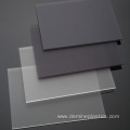 Hard plastic solid polycarbonate sheet door awning